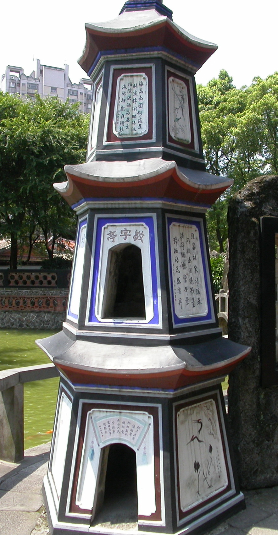 聖蹟亭（板橋林家園邸 李駿濤拍攝）