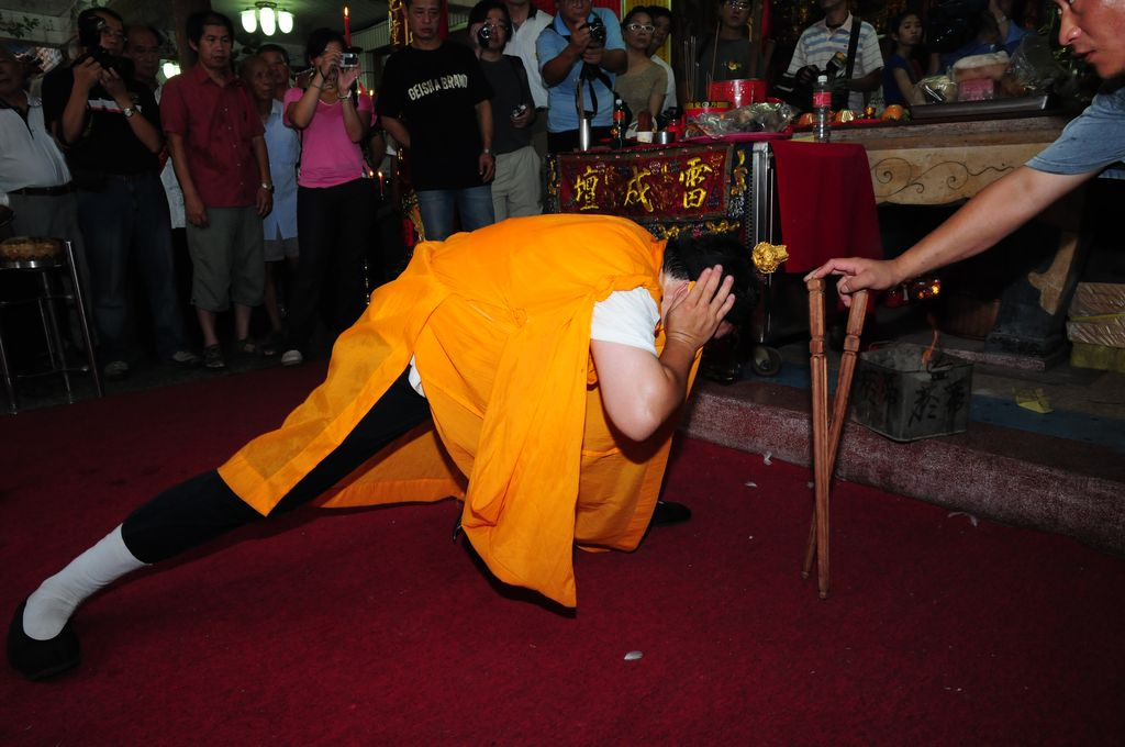 圖：基隆老大公廟封鬼門