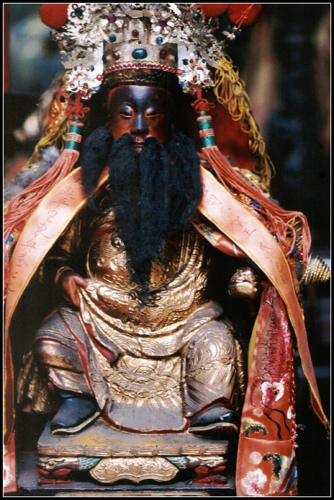 沙東宮民主公神像