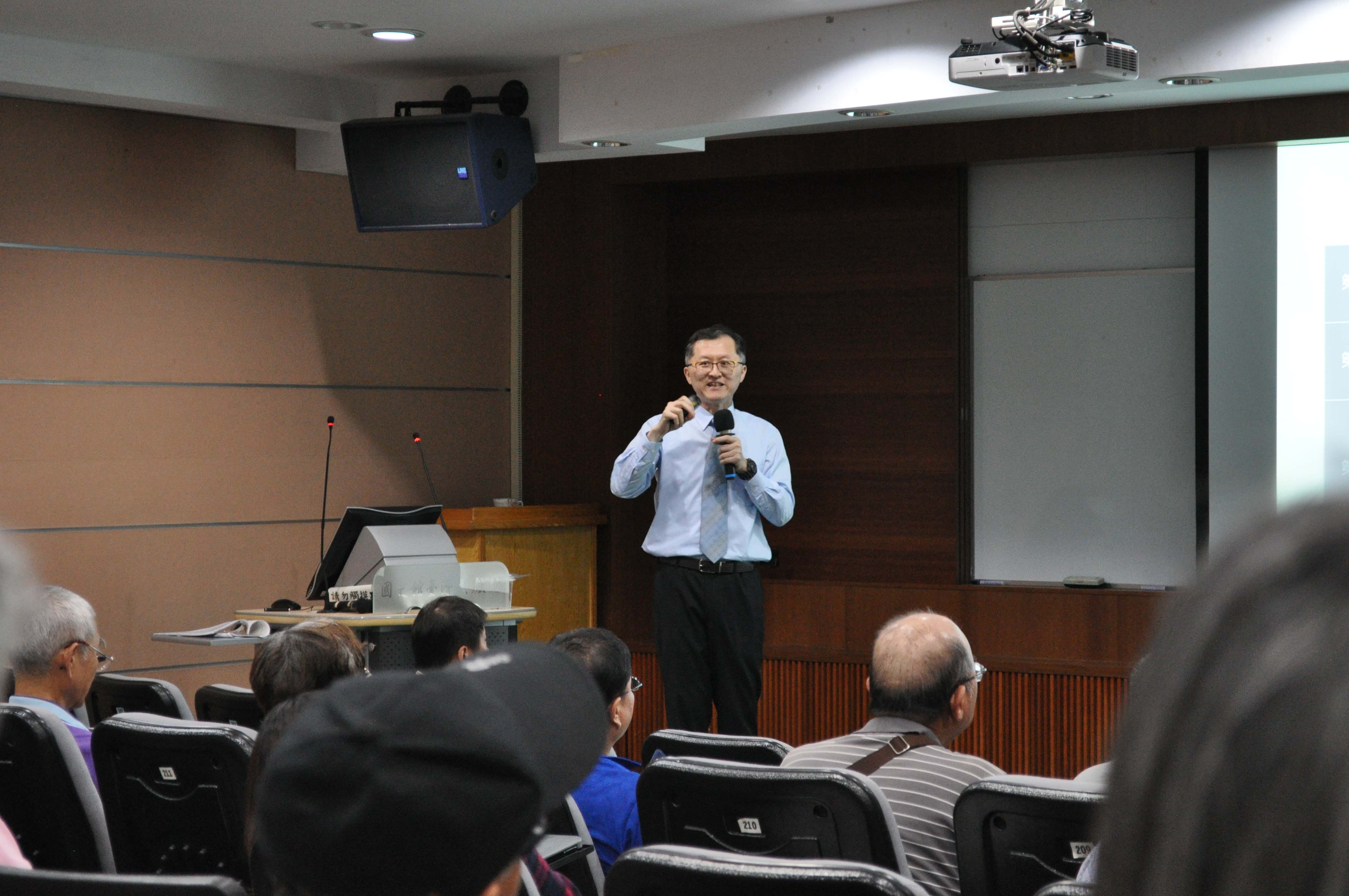 圖1：講座張維斌博士