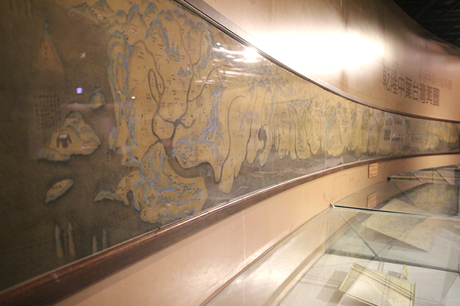 乾隆中葉臺灣輿圖