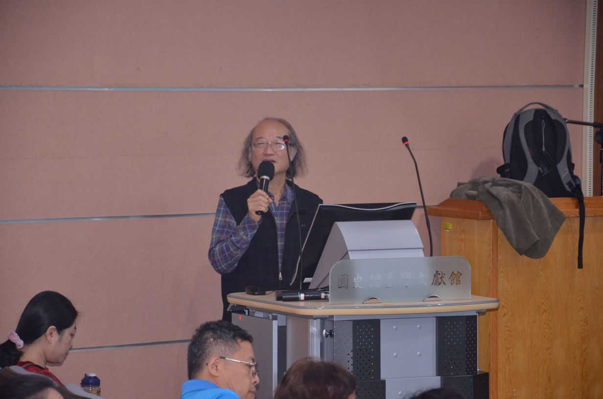 圖5：傅朝卿老師演講