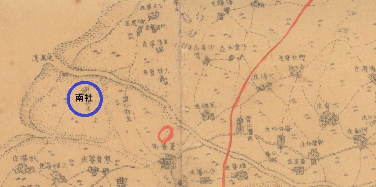 圖4：南社位置圖