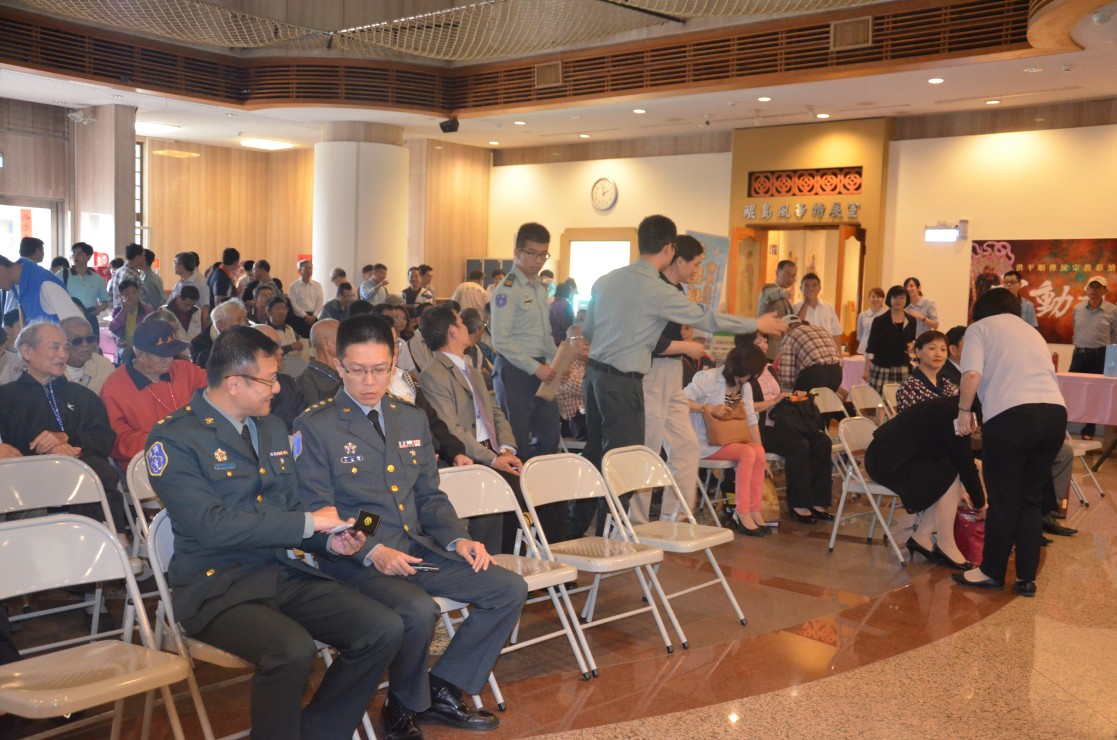 圖13：南投縣後備指揮部的軍士官