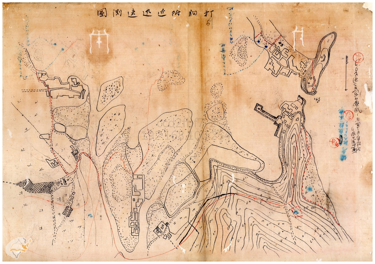 圖3：外國人雜居地打狗區域圖，掃描號：000097250030069。