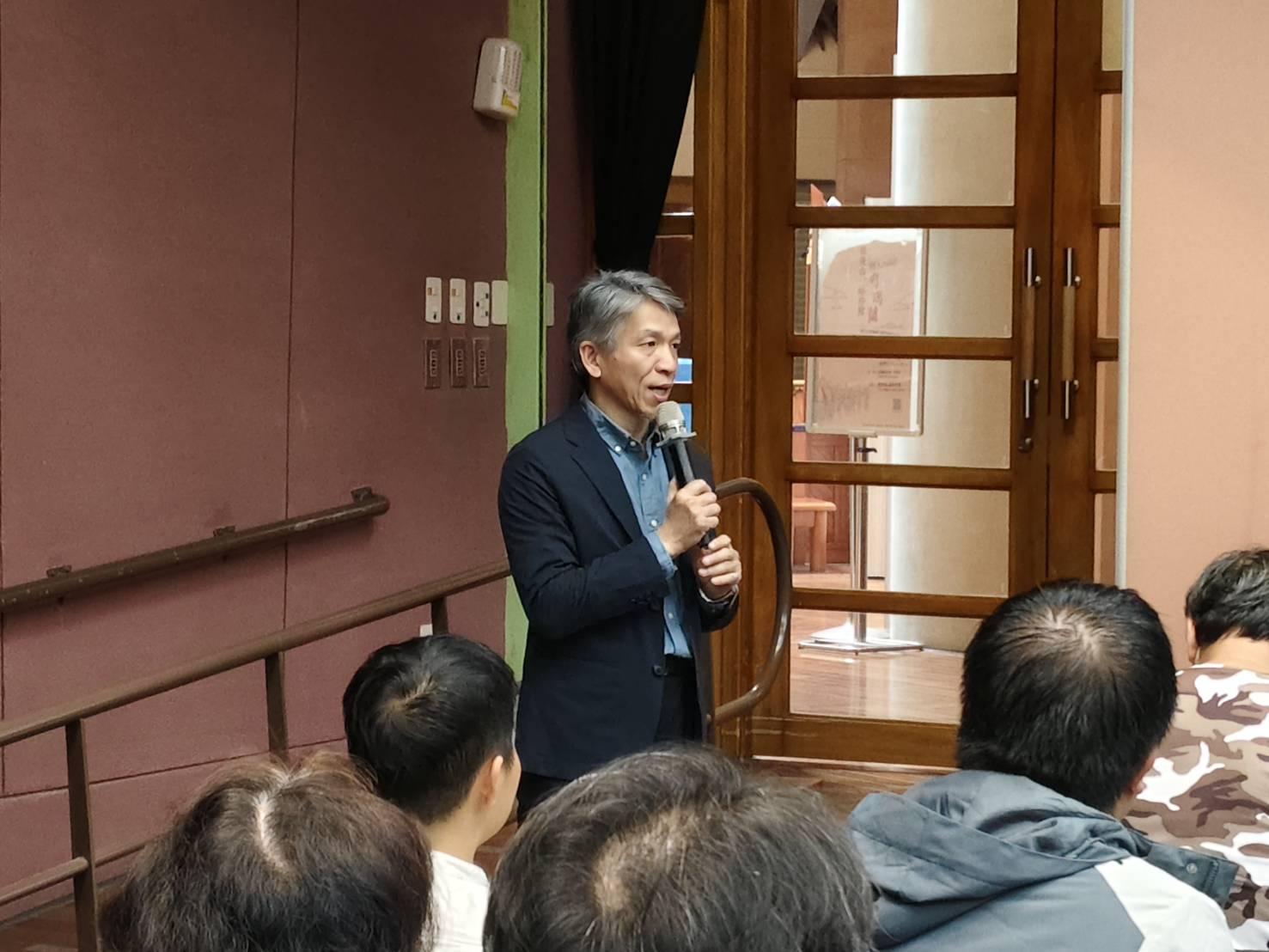 圖2：廖英杰館長致詞