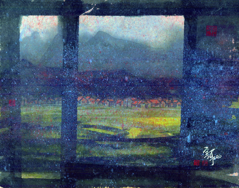 寧可老師作品: 山水情懷系列-3