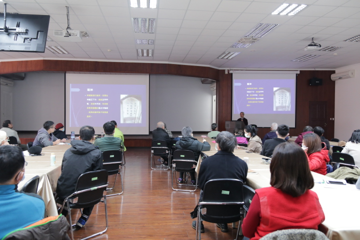 圖2：演講現場學員參與情形