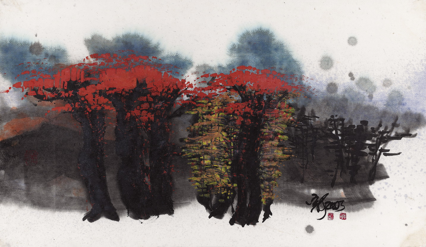 寧可老師作品: 山水情懷系列-1