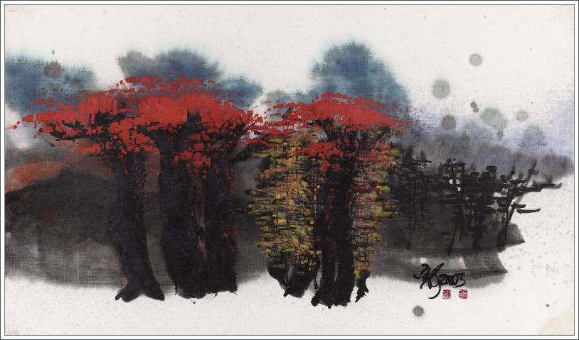 寧可老師作品: 山水情懷系列-1