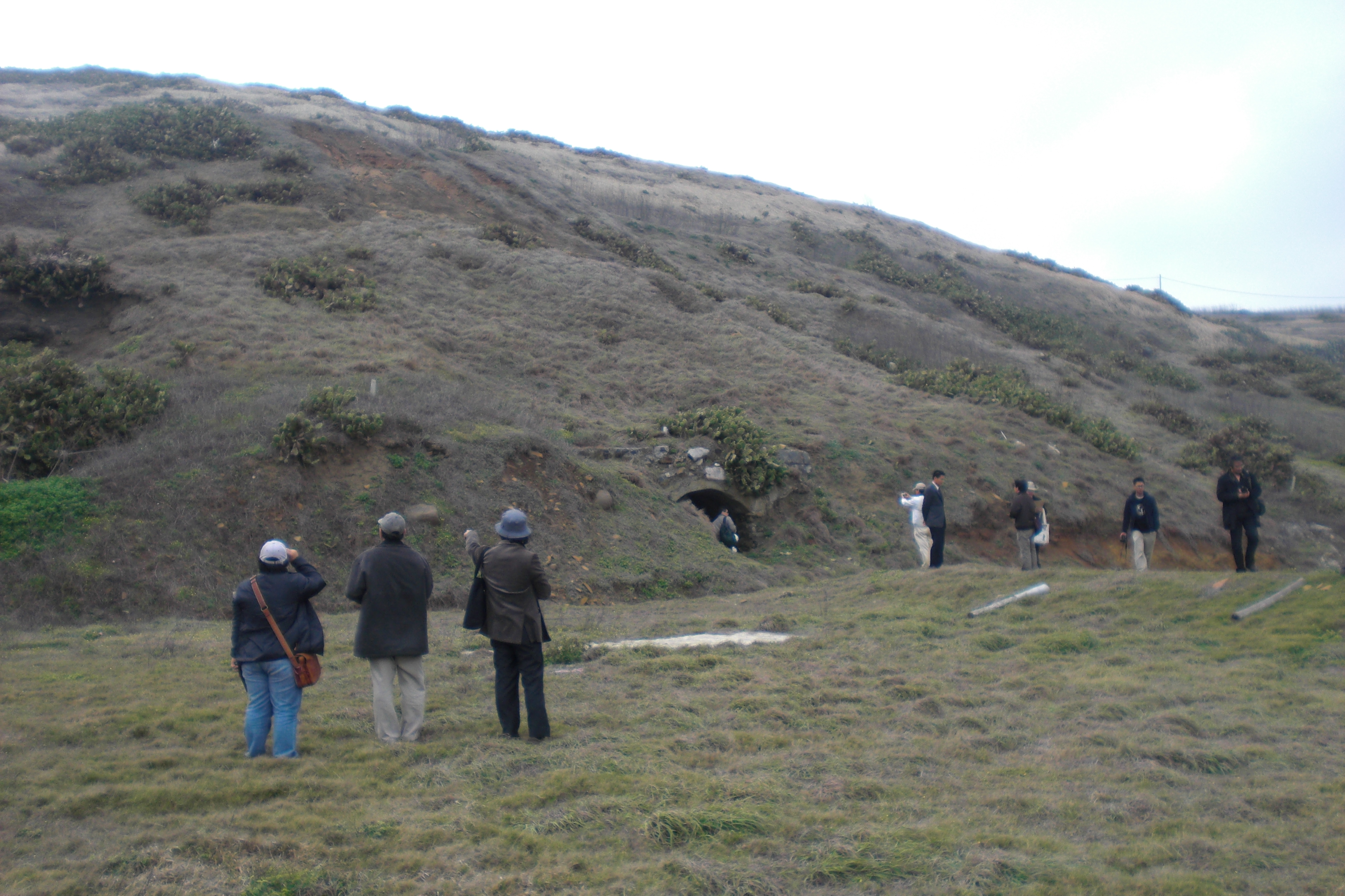 現勘「格那壕」遺跡