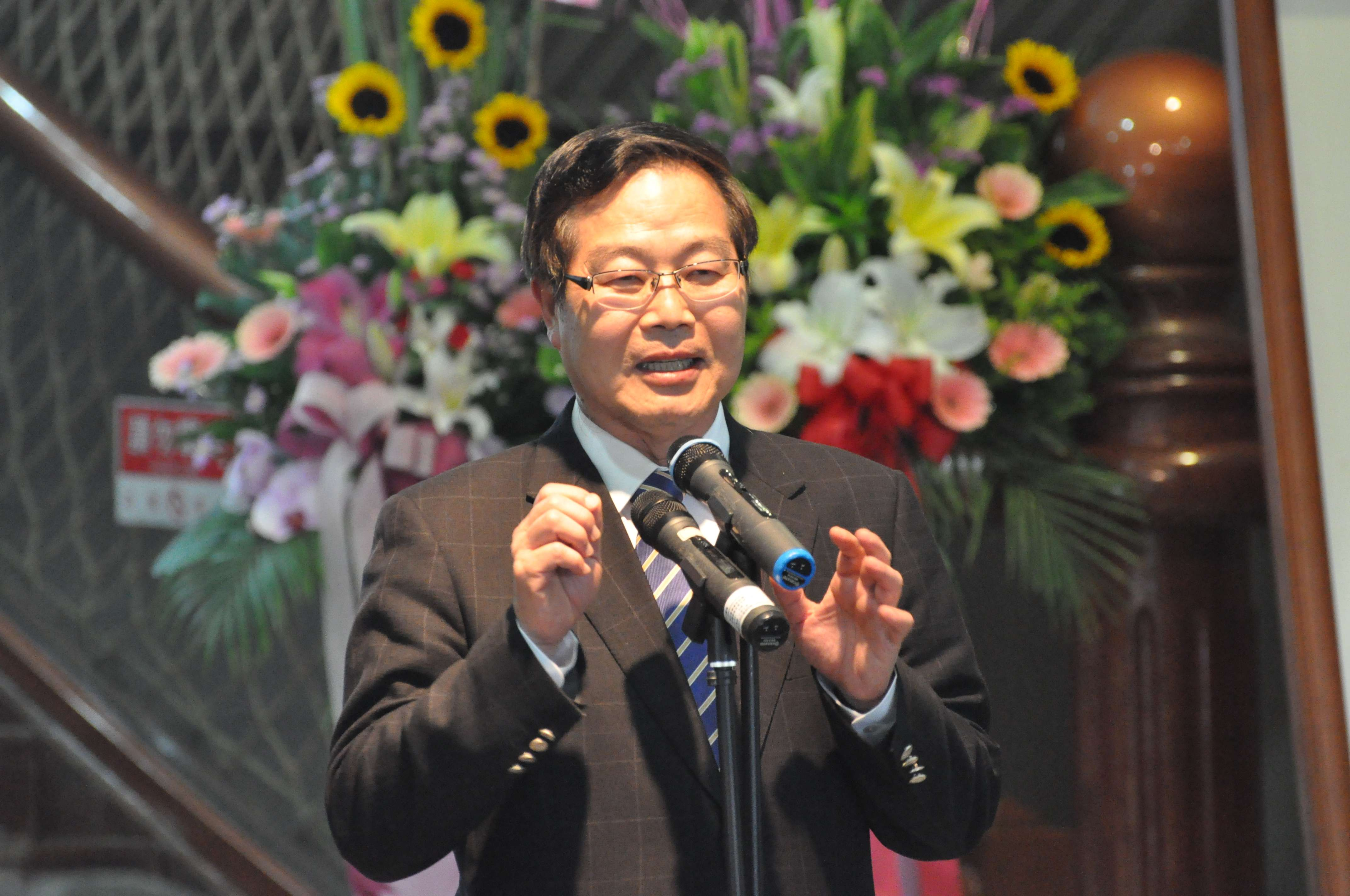 南投縣李縣長朝卿致詞