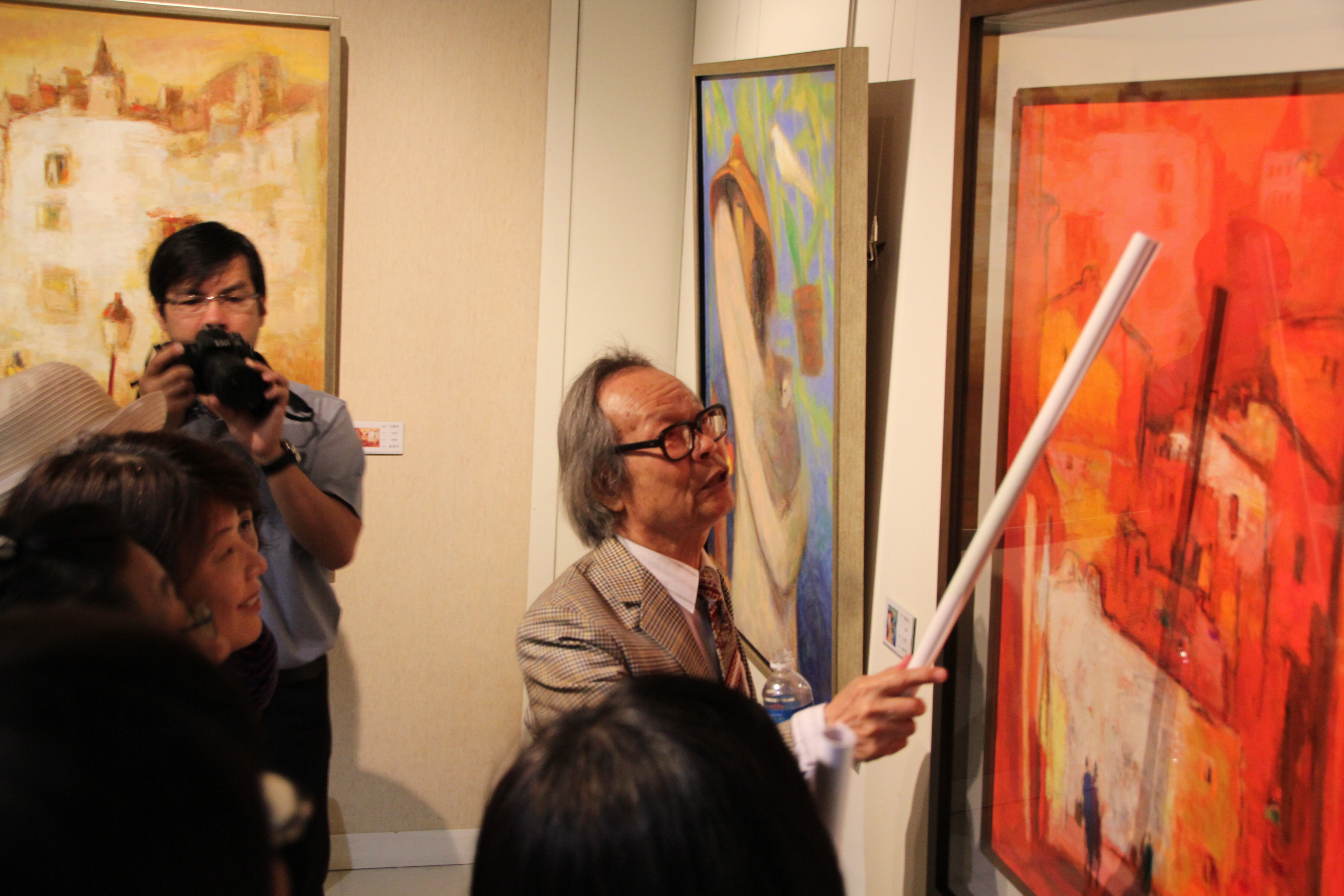 黃照芳先生現場導覽