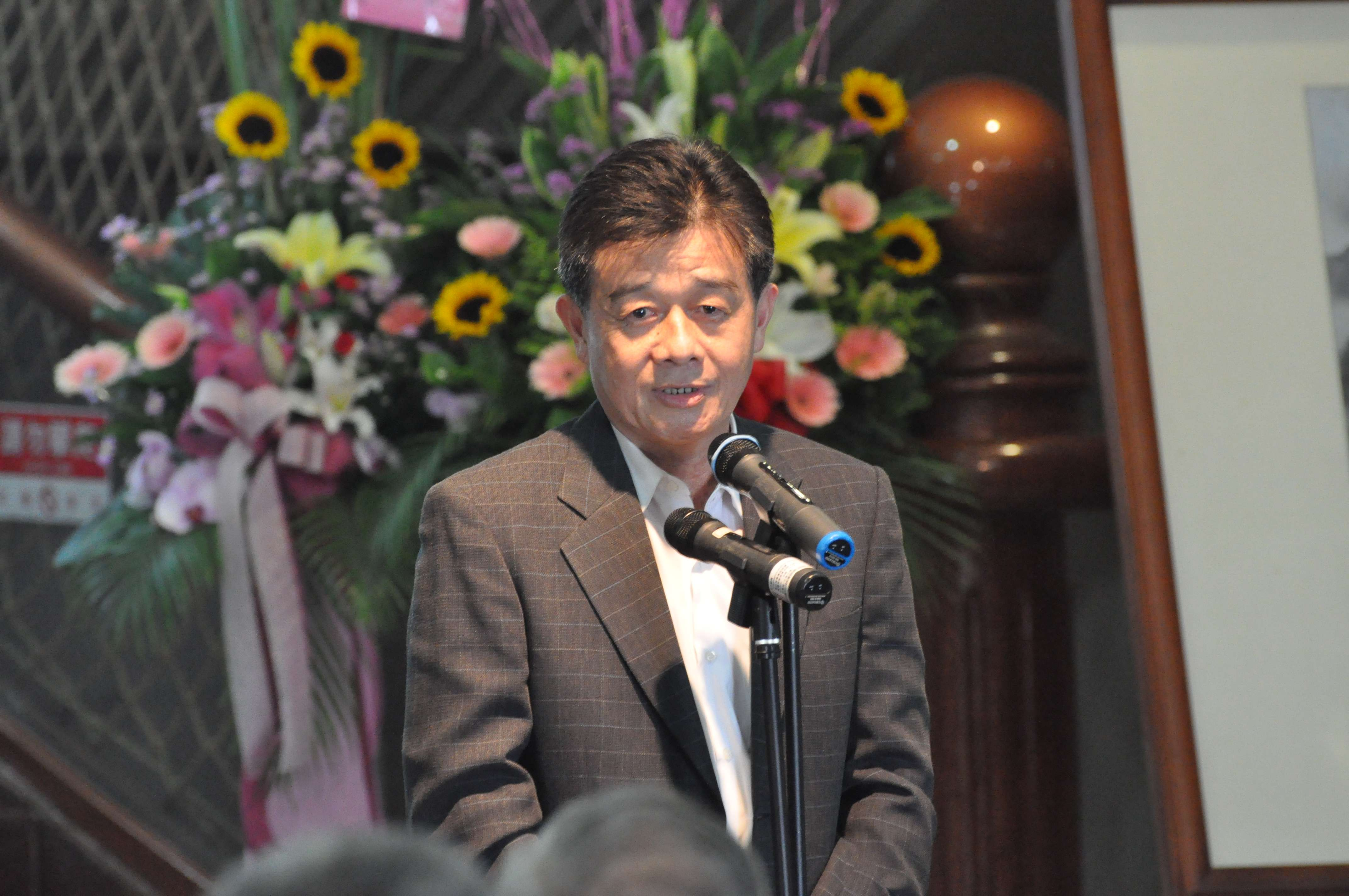 行政院中部辦公室林副執行長俊梧致詞