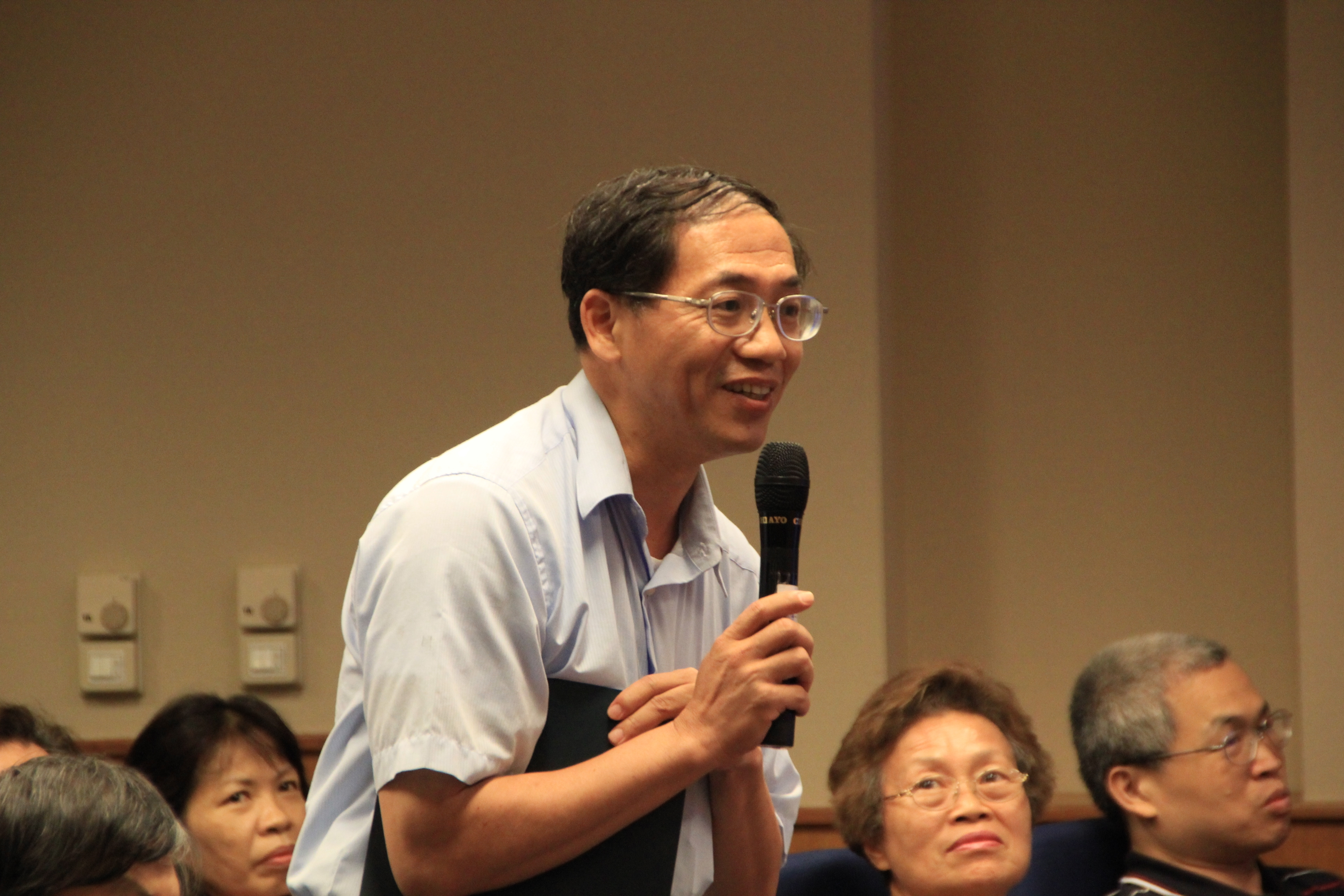 Q&A時間發言者黃宏森組長