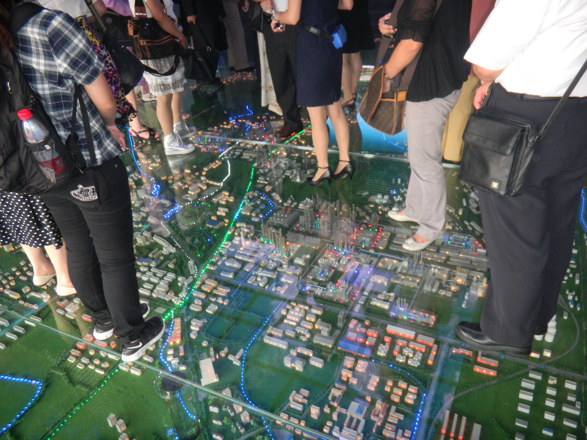 北京燕山石化集團公司廠區模型