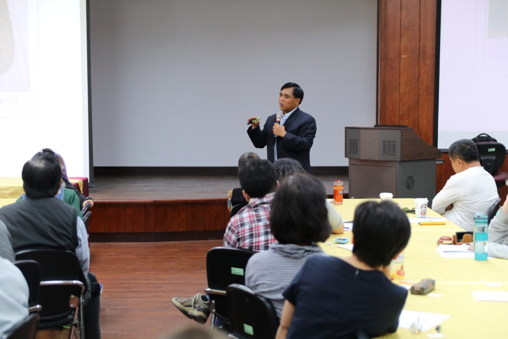 圖5：台邦‧撒沙勒教授主講