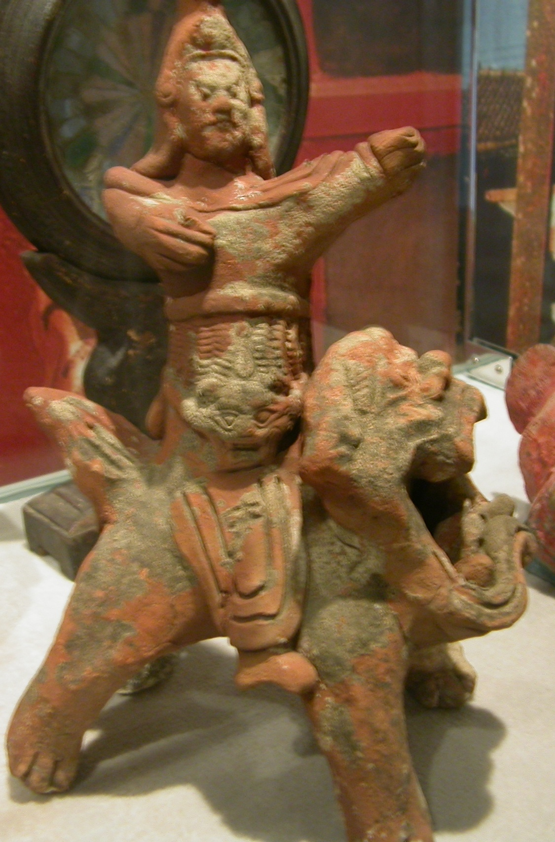 風獅爺（臺灣文獻館藏 李駿濤拍攝）