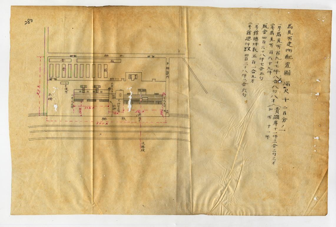 圖4：馬場設備配置圖