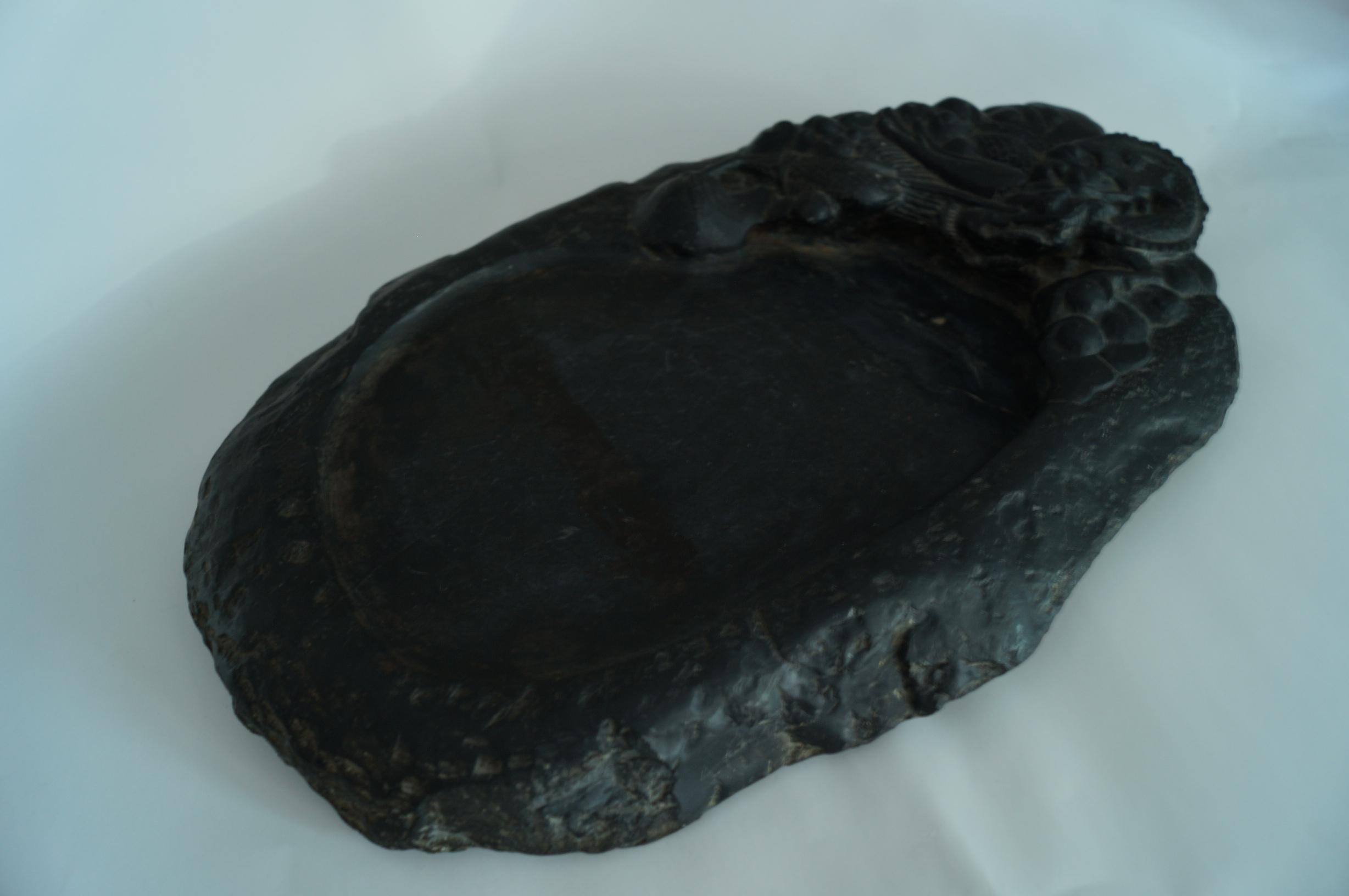 集萍吟社使用之螺溪石硯