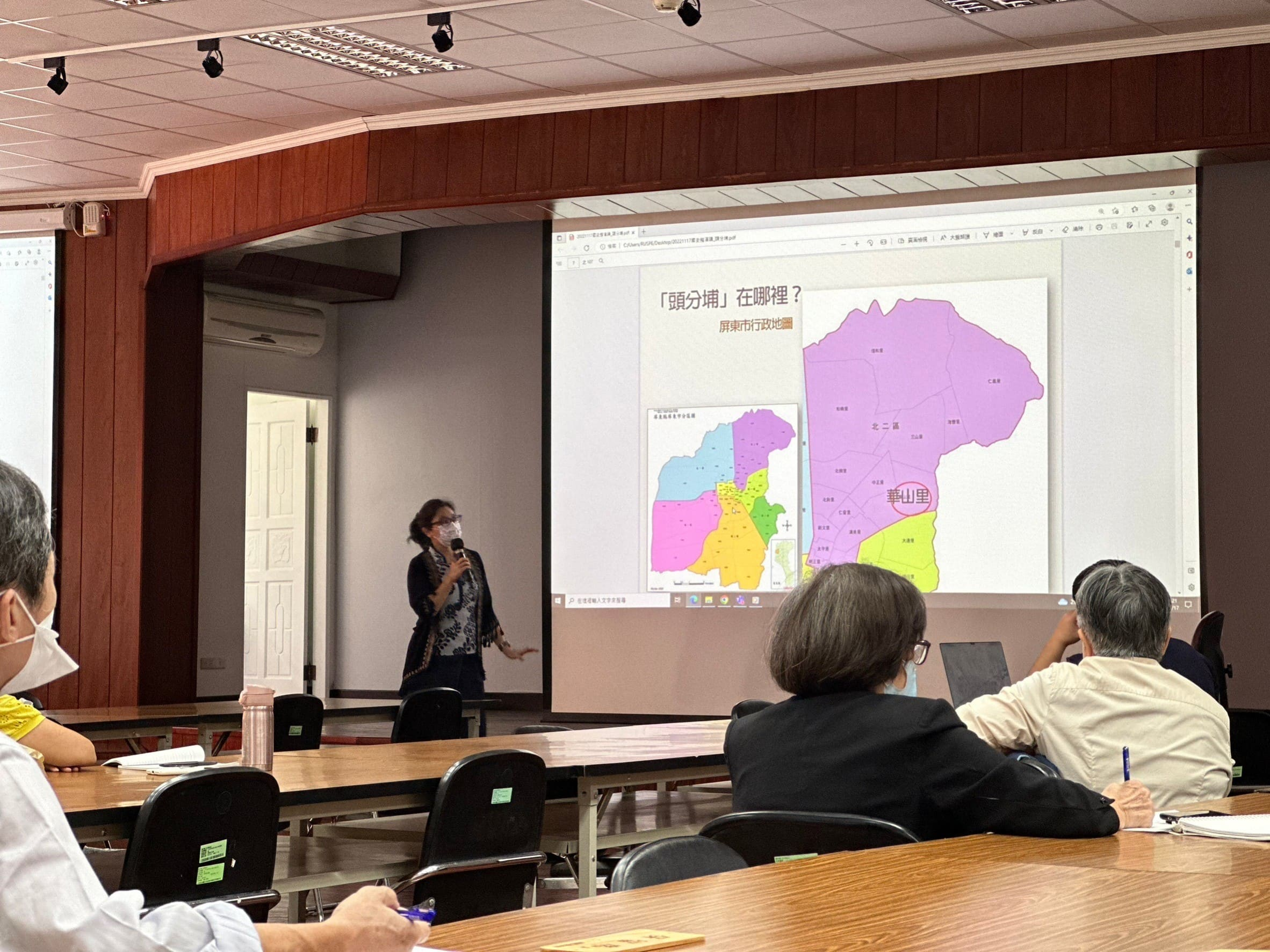 圖5：聽眾聽講情形