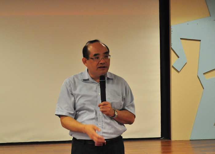 本館張館長鴻銘致歡迎詞