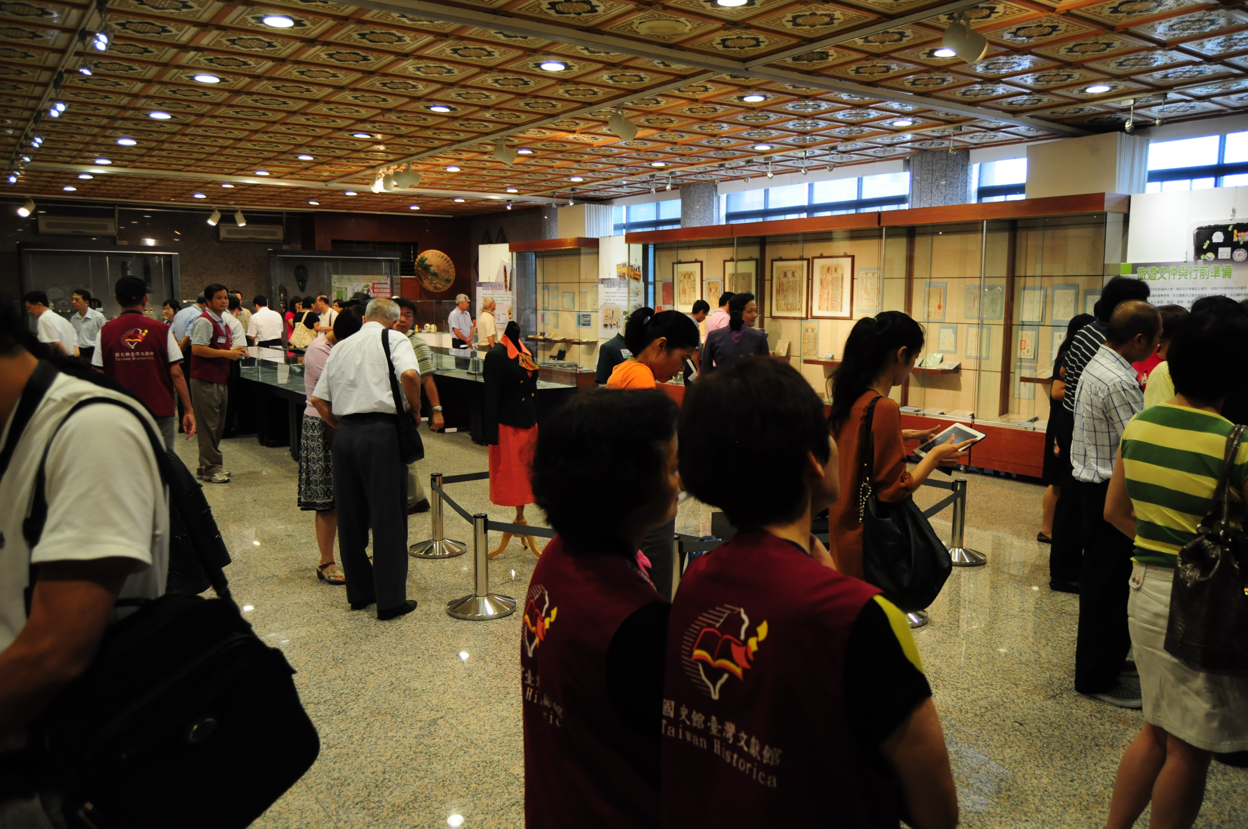 來賓參觀展場