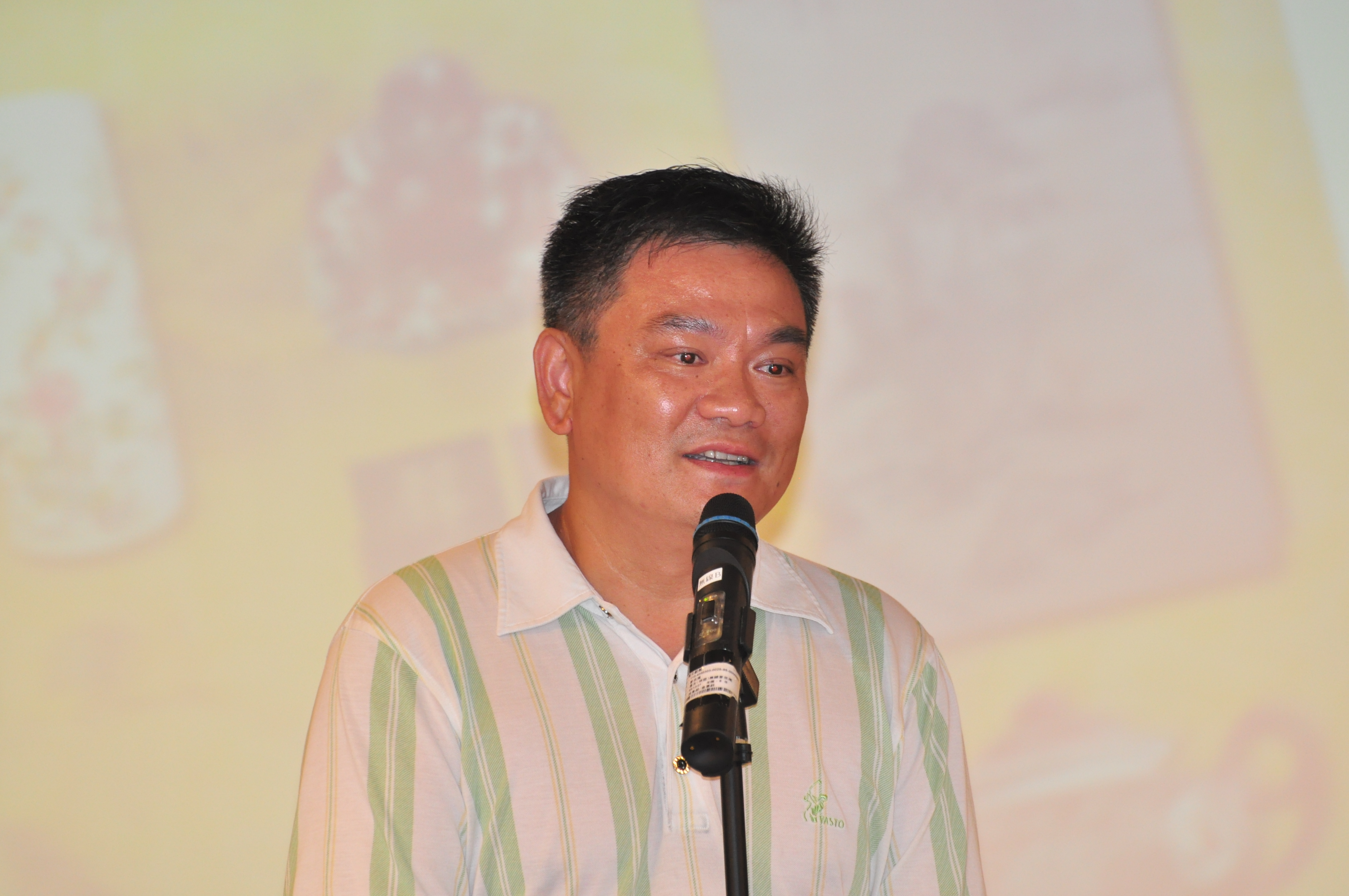 大陸展件來臺迎儀式林則徐紀念館林館長峰致詞