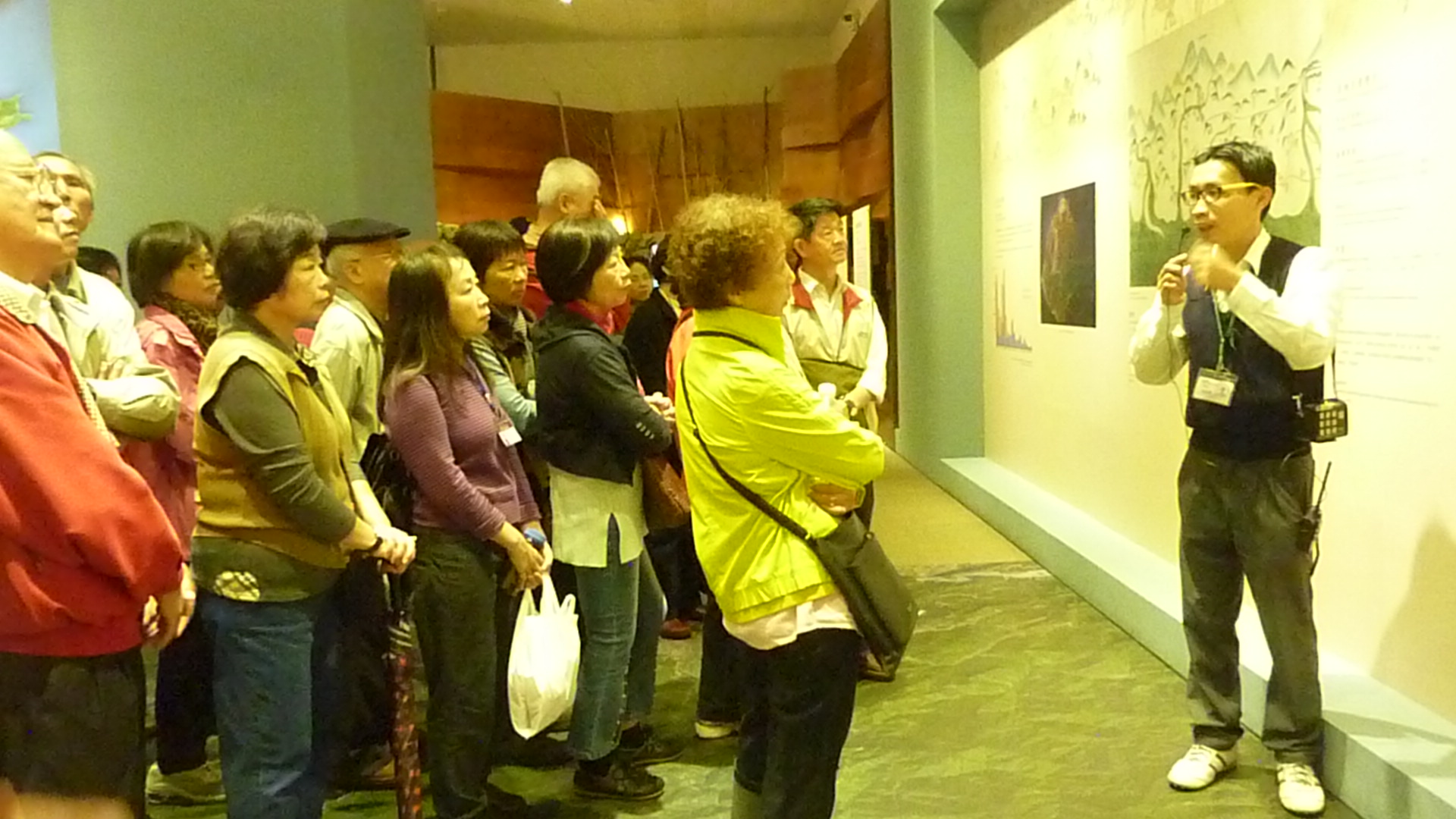 苗栗客家文化園區為本館志工導覽解說