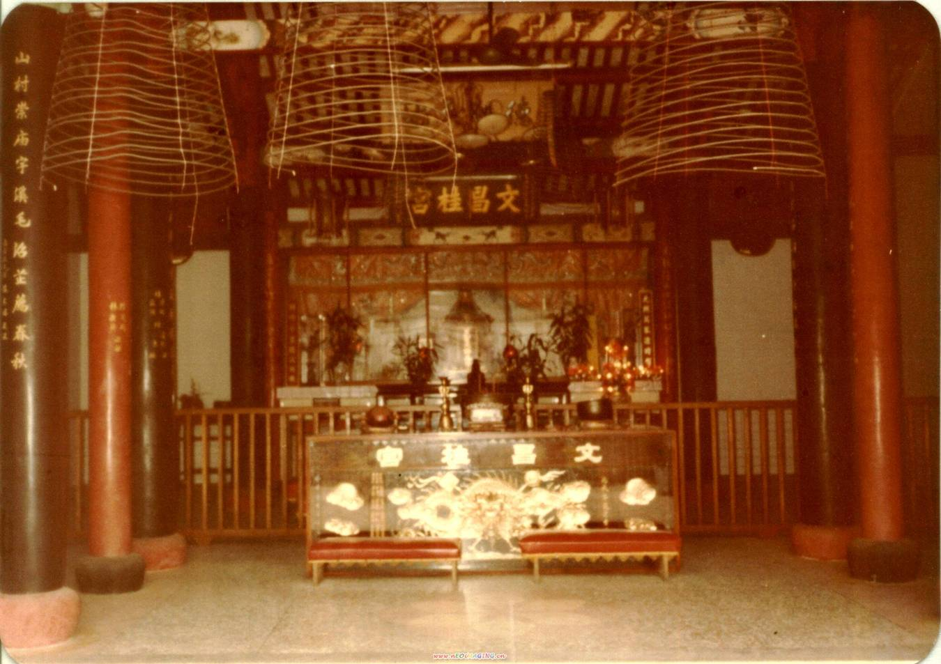 遷建克明宮後的竹山文昌祠