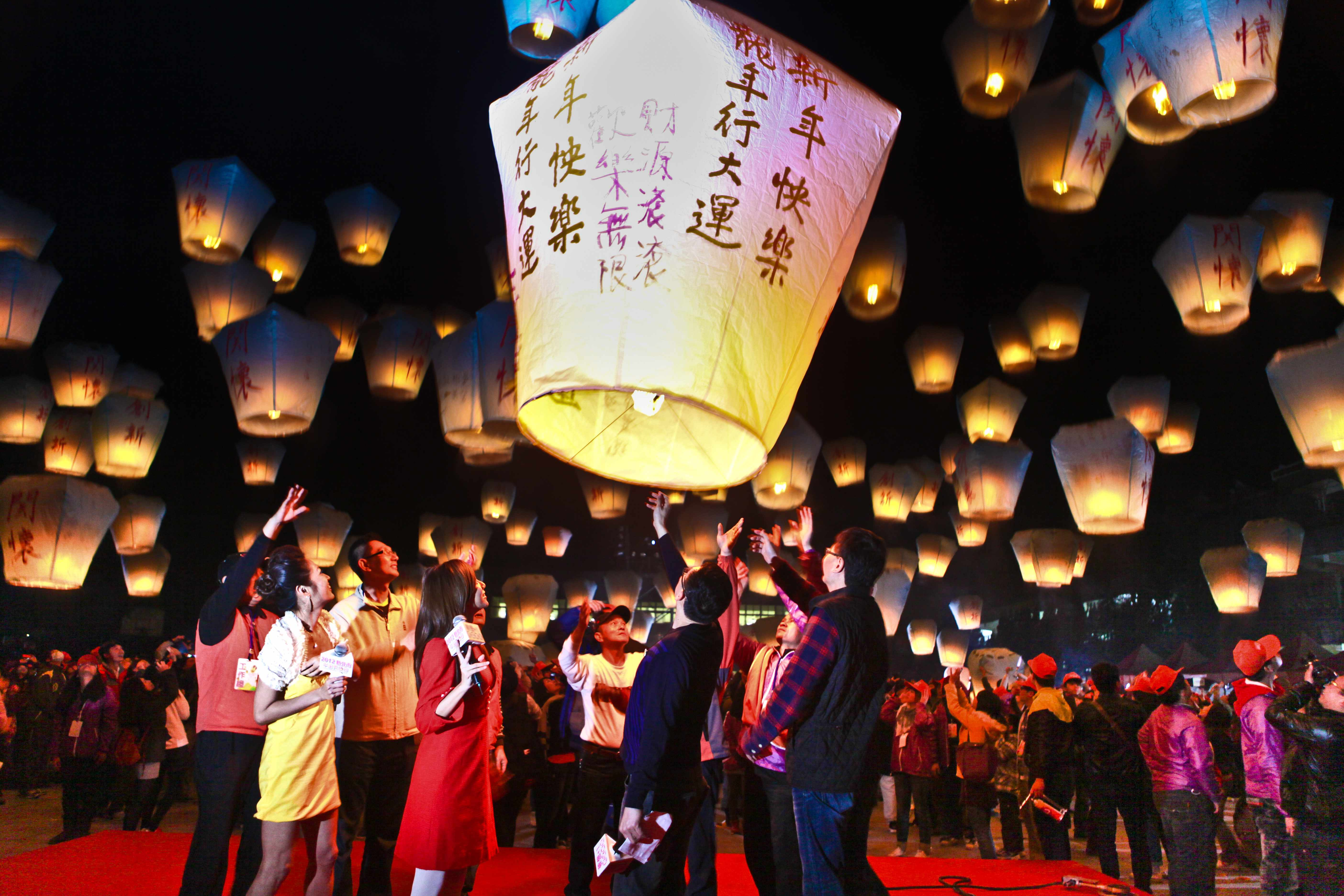 2012 平溪 放天燈