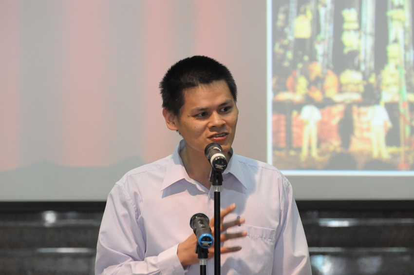 南投縣後備指揮部王文課處長致詞