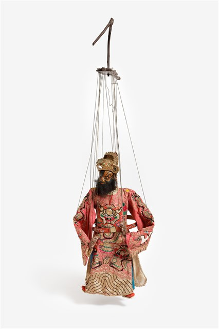 圖2：木製鍾馗傀儡道具（登錄號：19970012548）