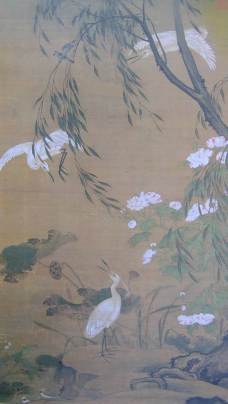 圖3：明 呂紀 秋鷺芙蓉圖
