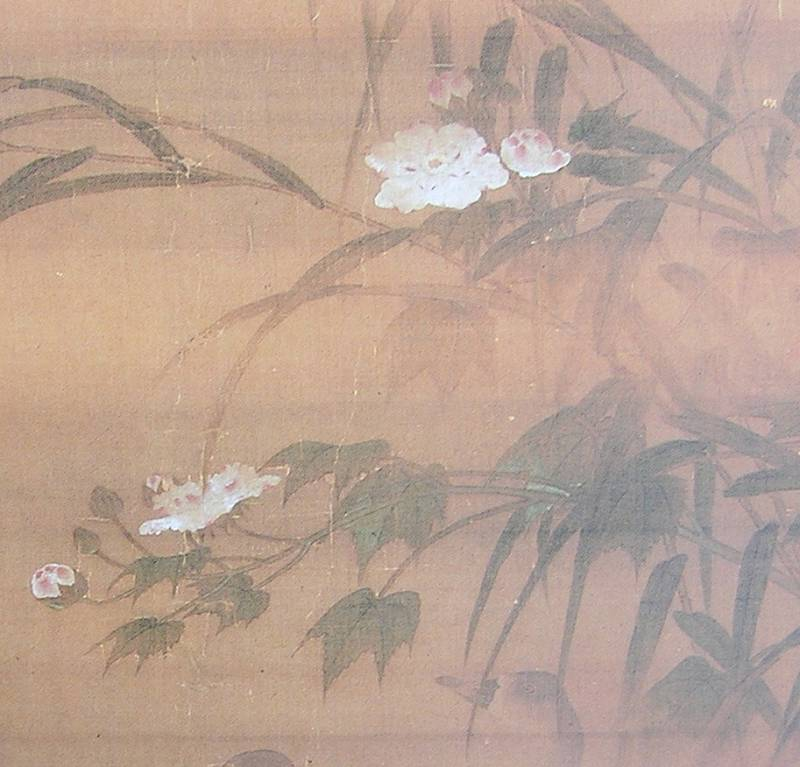 圖4：明 呂紀 秋渚水禽圖(局部)