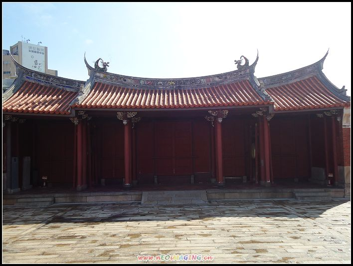 圖3.彰化孔廟戟門背面