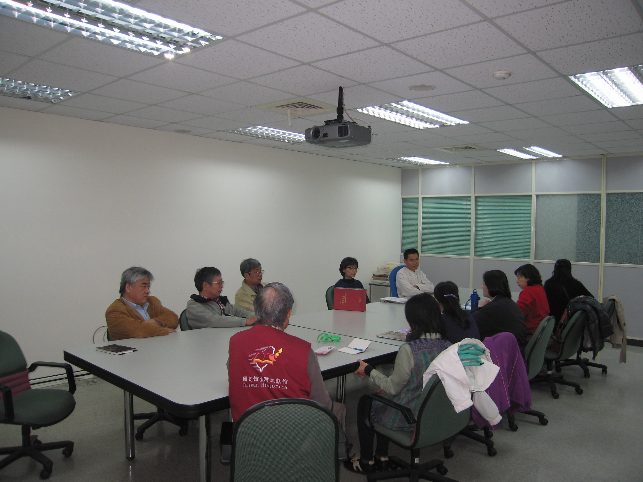 圖2.參訪團就各項合作議題作小組討論