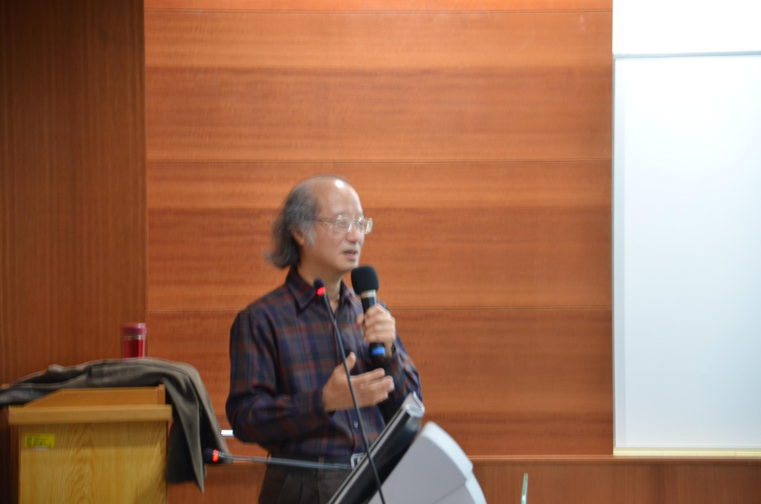 圖2：傅朝卿教授主講「尋找臺灣主體性之建築風格」