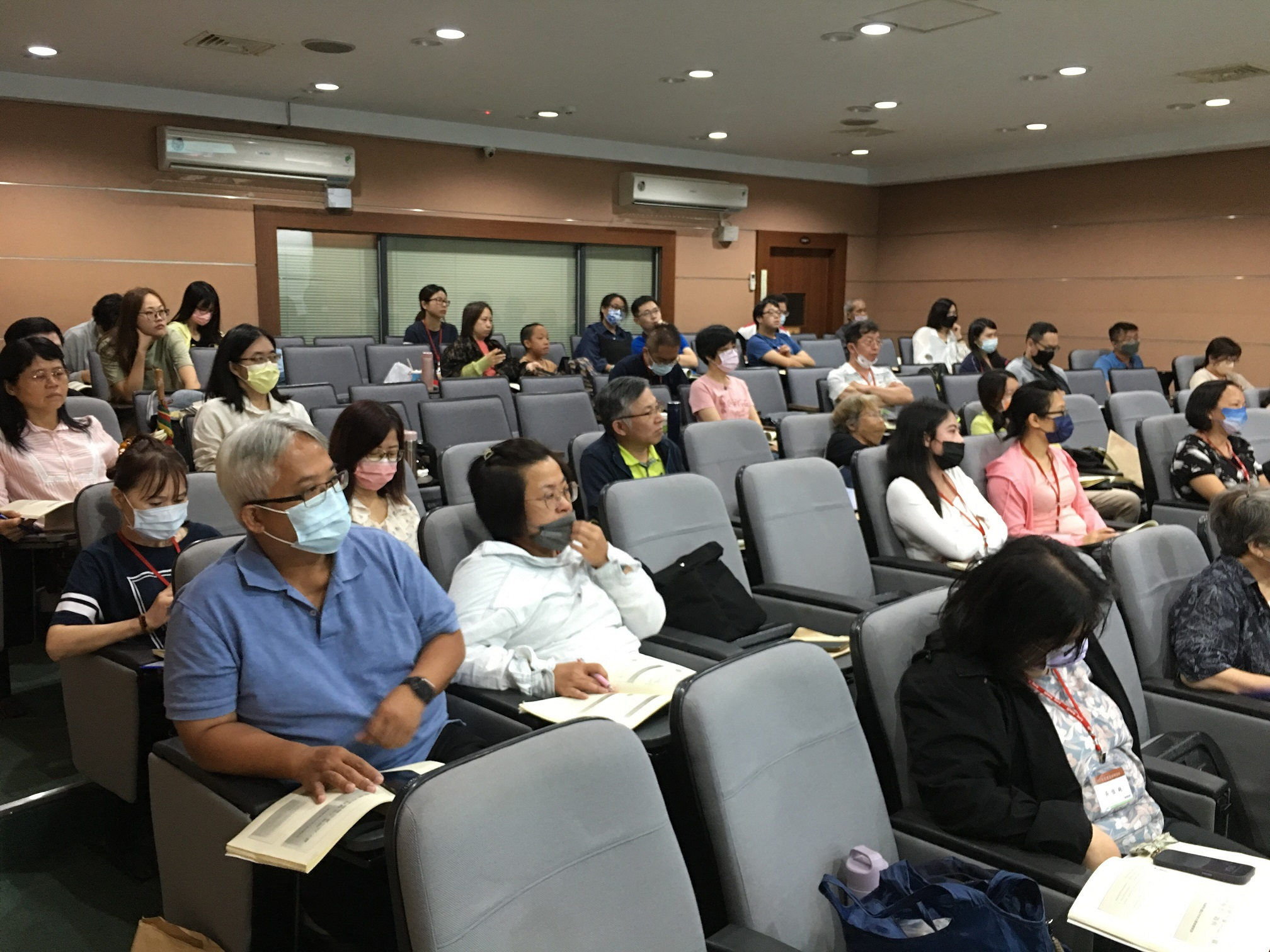 圖8：現場上課情形