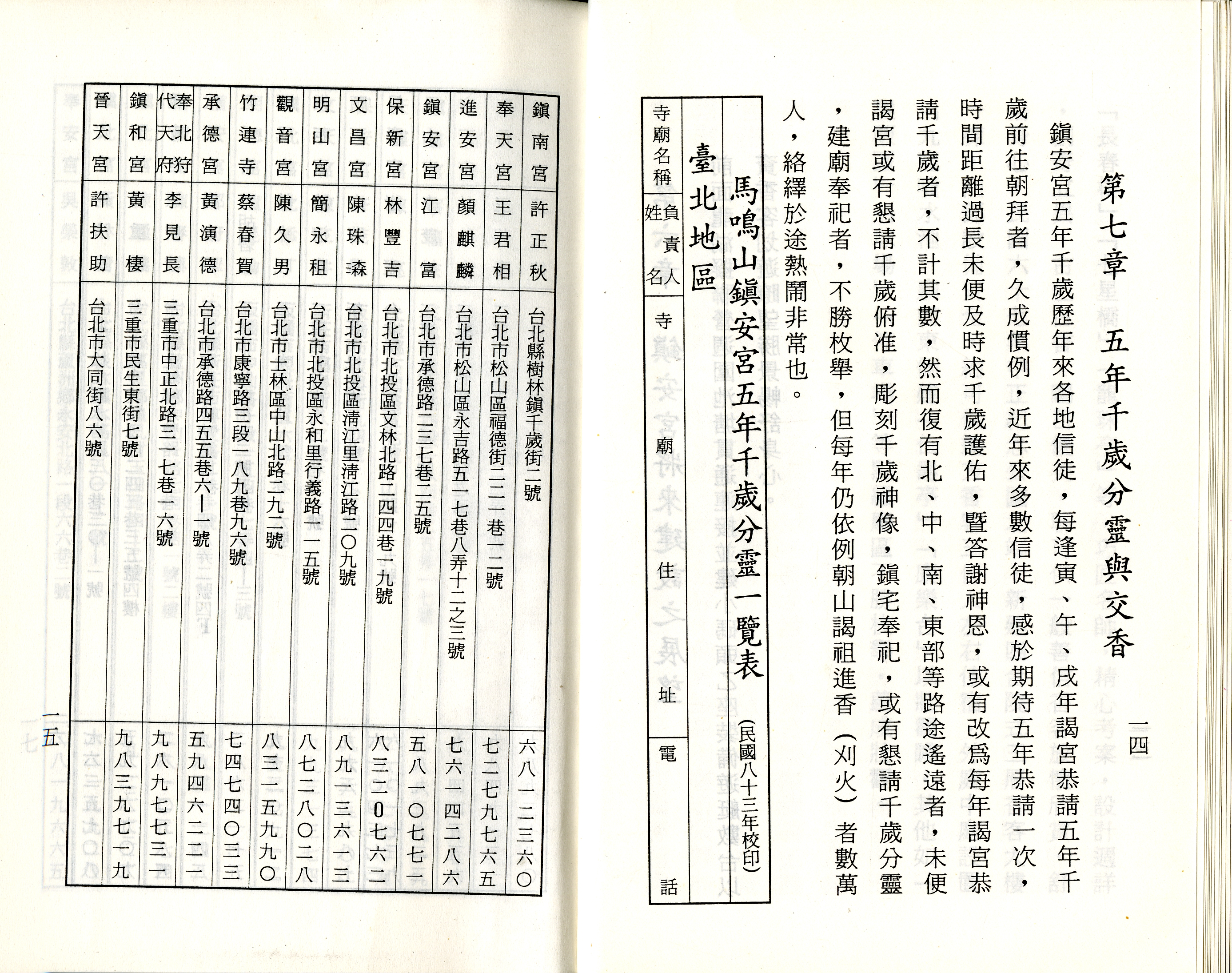 圖2：《馬鳴山鎮安宮誌》內文1