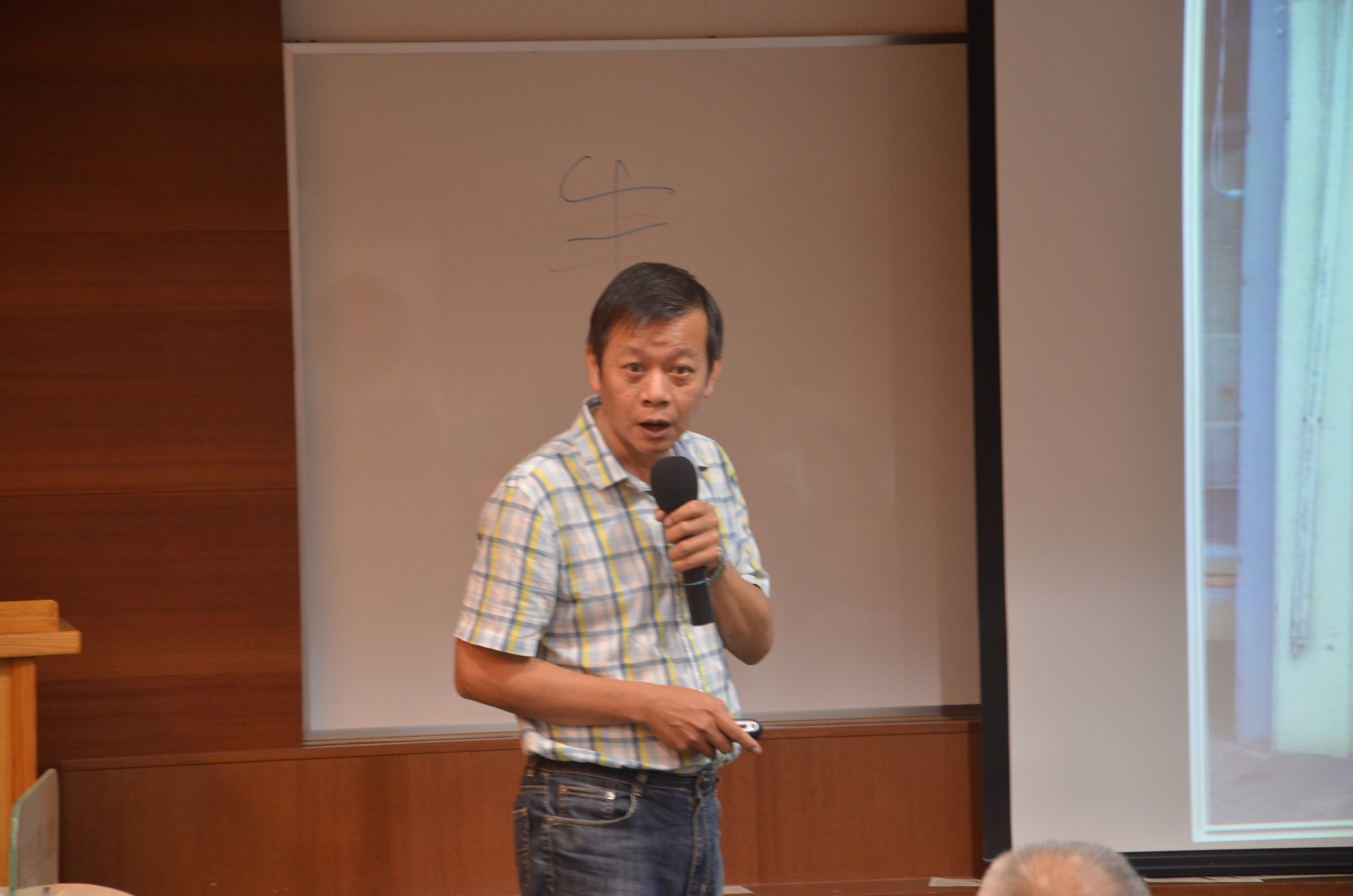 圖5：臺中教育大學林茂賢教授主講「臺灣民俗與文化」