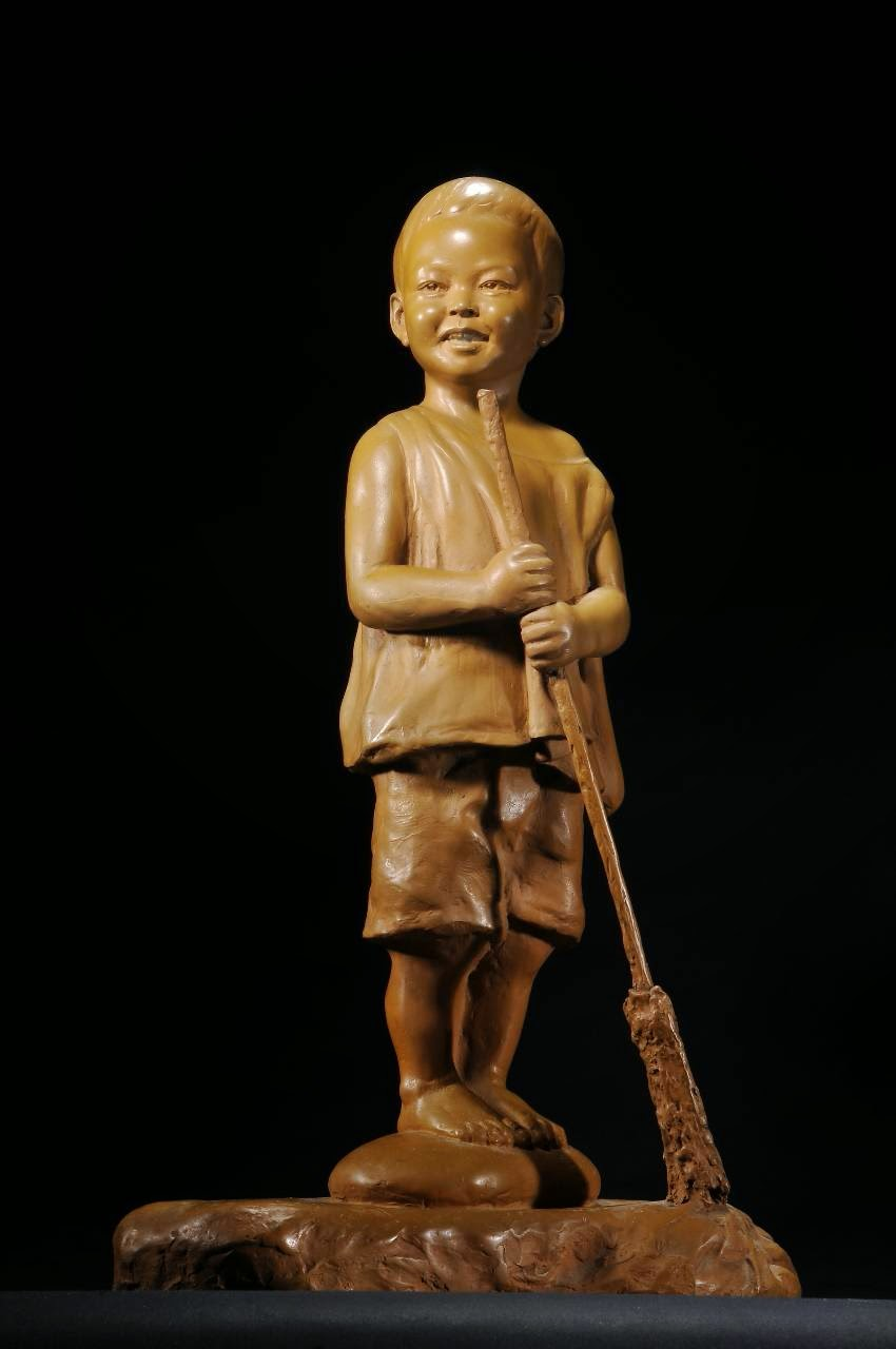 圖4：翁懿廷－掃心地(27X18X46)