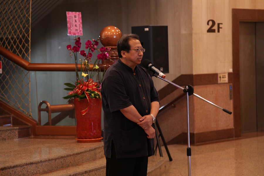 圖3︰南投縣政府文化局游守中局長致詞