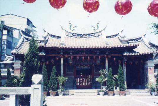 圖1：彰化元清觀舊觀