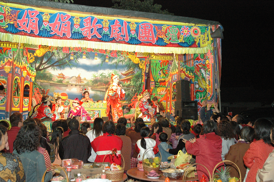 圖1:謝平安戲