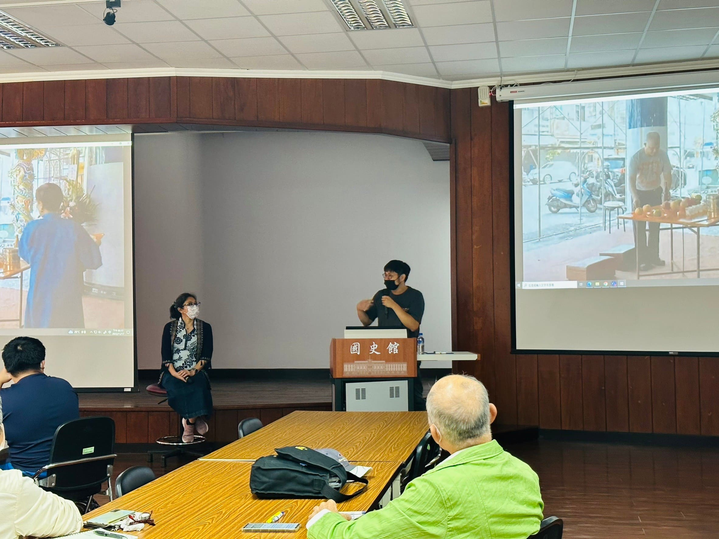 圖4：講座演講情形三
