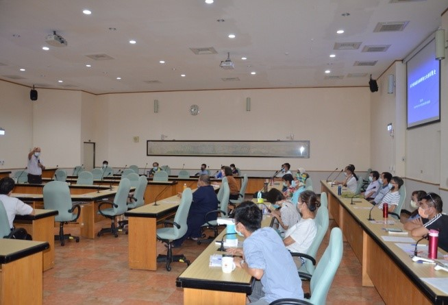 圖2：演講現場學員參與情形