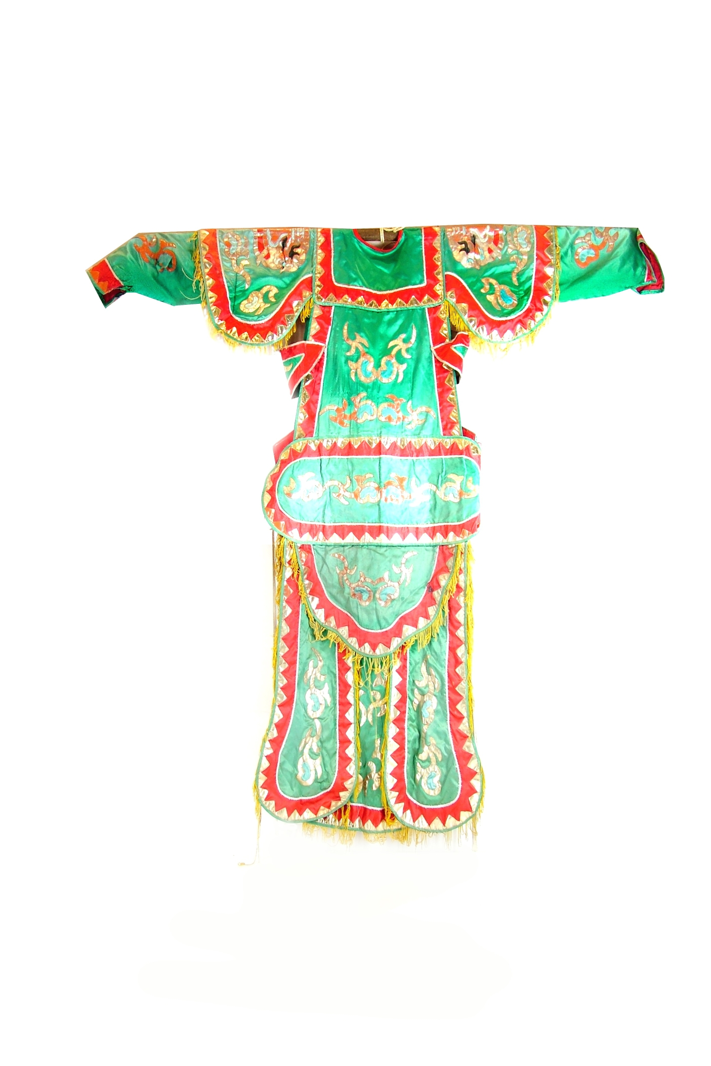 圖4：高蹺陣關公服飾（館藏號20040011029）