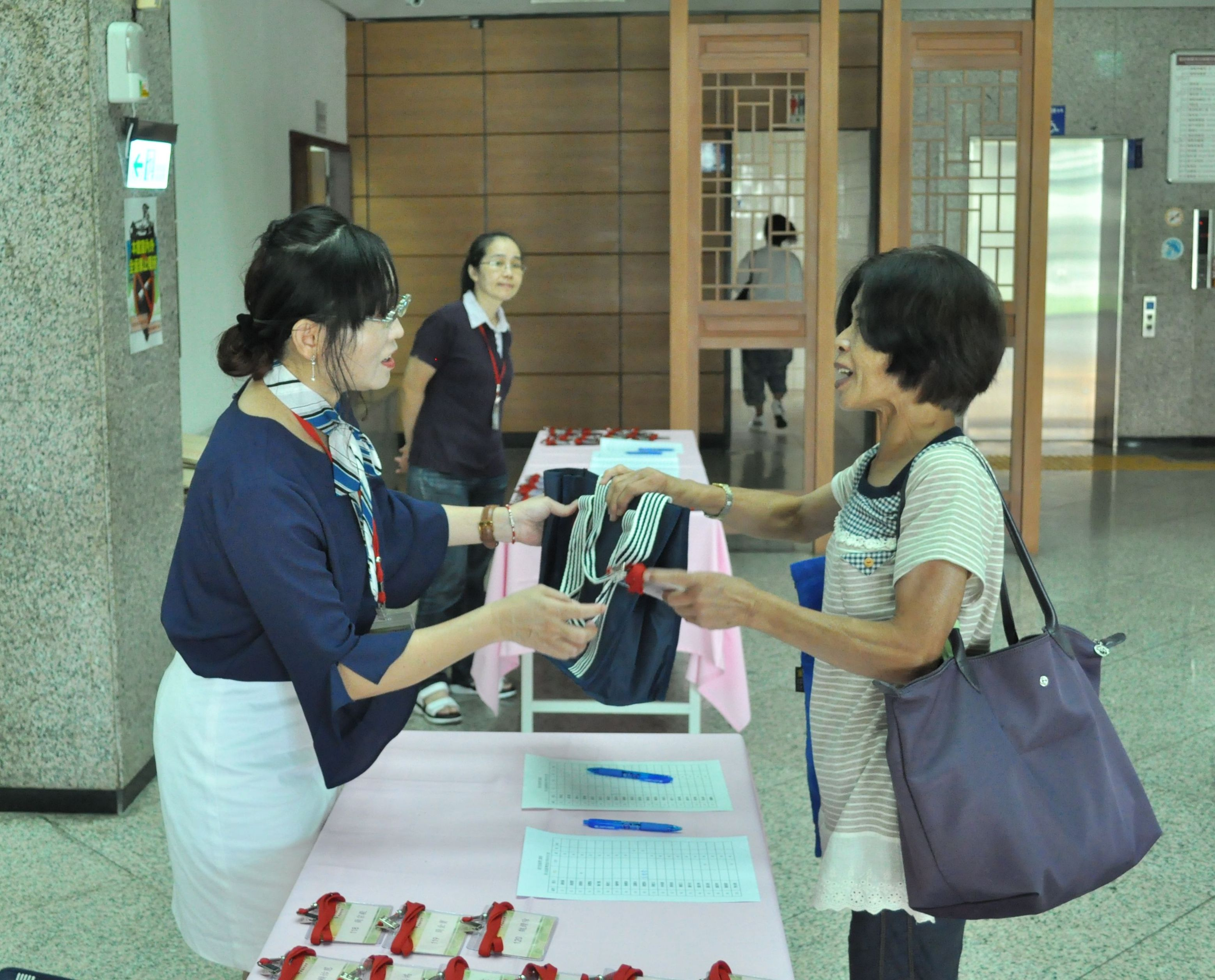 圖4：研討會報到情形