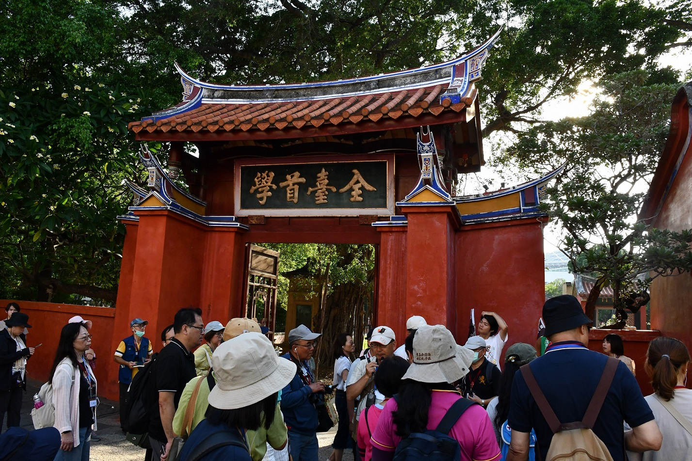 圖18：臺南孔廟參訪